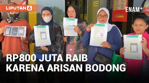 VIDEO: Emak-Emak di Bekasi Rugi hingga Rp800 Juta Akibat Tertipu Arisan Online Bodong