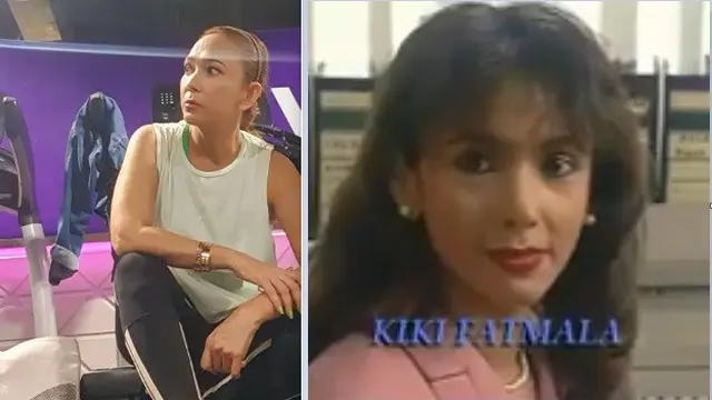 Kiki Fatmala bintang Noktah Merah Perkawinan versi sinetron (Foto: Instagram qq_fatmala dan Youtube Ahmad Young)