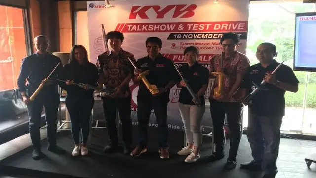Suspensi KYB (Arief A/Liputan6.com)
