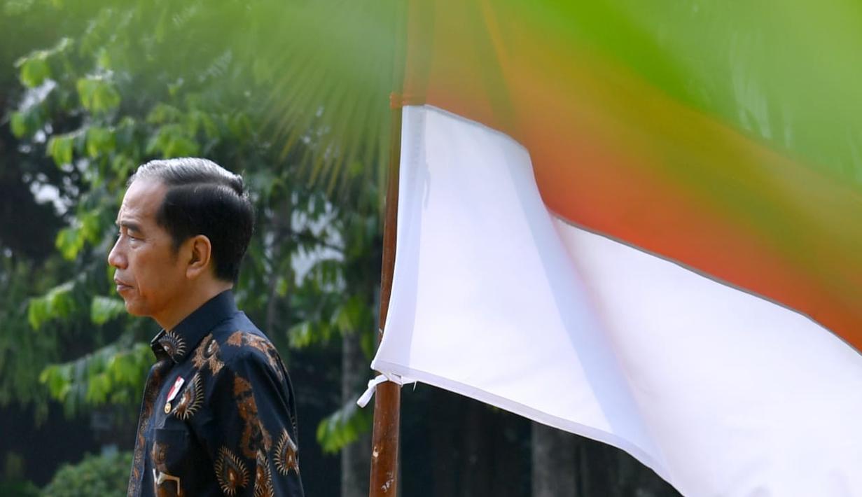 Presiden Joko Widodo melepas kontingen Indonesia untuk Asian Para Games 2018. Acara pelepasan digelar di halaman tengah Istana Merdeka pada Selasa, 2 Oktober 2018.