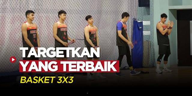 VIDEO: Persiapan Mepet, Pelatih dan Manager Timnas Basket 3x3 Putra Indonesia Targetkan Hasil yang Terbaik di SEA Games 2023