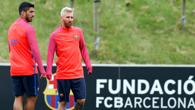 20160726- Lionel Messi Rambut Pirang-REUTERS