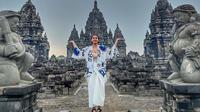 Nora Alexandra liburan ke Jogja. (Sumber: Instagram/ncdpapl)