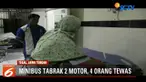 Seluruh korban merupakan satu keluarga asal Desa Cibunar, Balpulang, Kabupaten Tegal, yang baru menghadiri undangan pengantin.