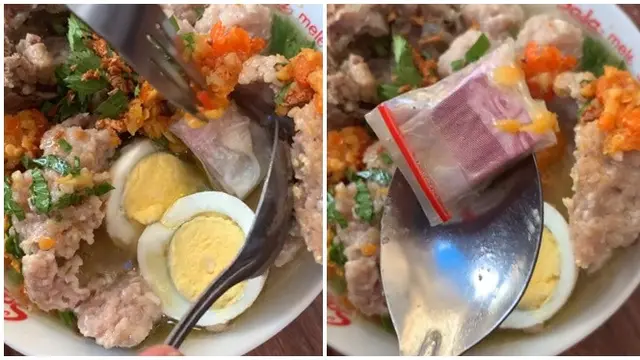 6 Potret Bakso Hadiah Uang Ini Bikin Kaget, Langsung Dapat Cashback