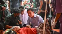 Tinjau Pengungsi, Gibran Ingatkan Ada Dialog Sebelum Relokasi Hunian Warga Terdampak