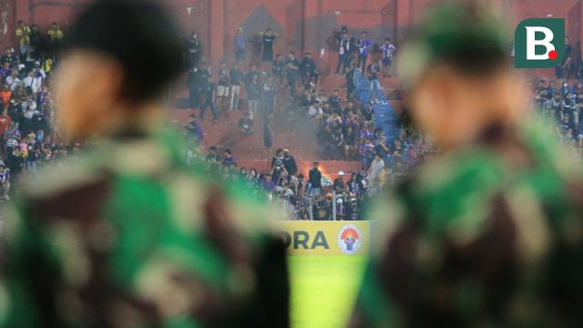 Suasana Stadion Briwijaya