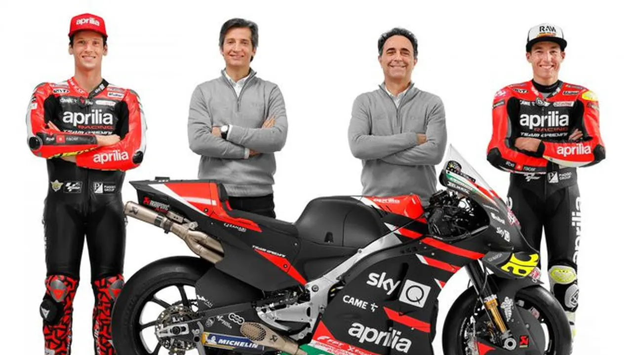 Tim Aprilia di MotoGP 2021