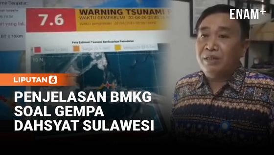 Begini Penjelasan BMKG Soal Gempa Dahsyat Sulawesi