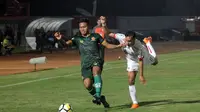 Duel PS Tira vs Persija di Stadion Sultan Agung, Bantul, Jumat (8/6/2018). (Bola.com/Ronald Seger Prabowo)