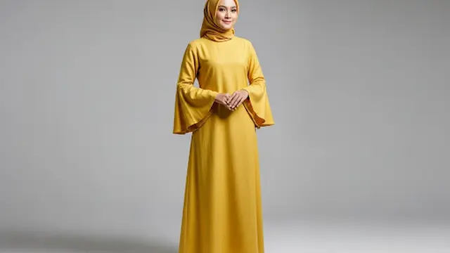 Gamis Lengan Lonceng