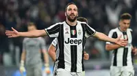 Striker Juventus asal Argentina, Gonzalo Higuain. (AFP/Giuseppe Cacace)