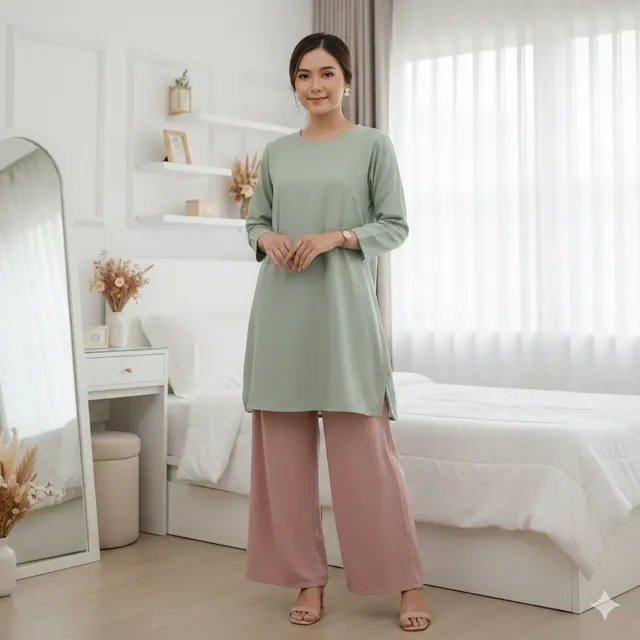Model Baju Lebaran Tanpa Hijab Tapi Tetap Sopan
