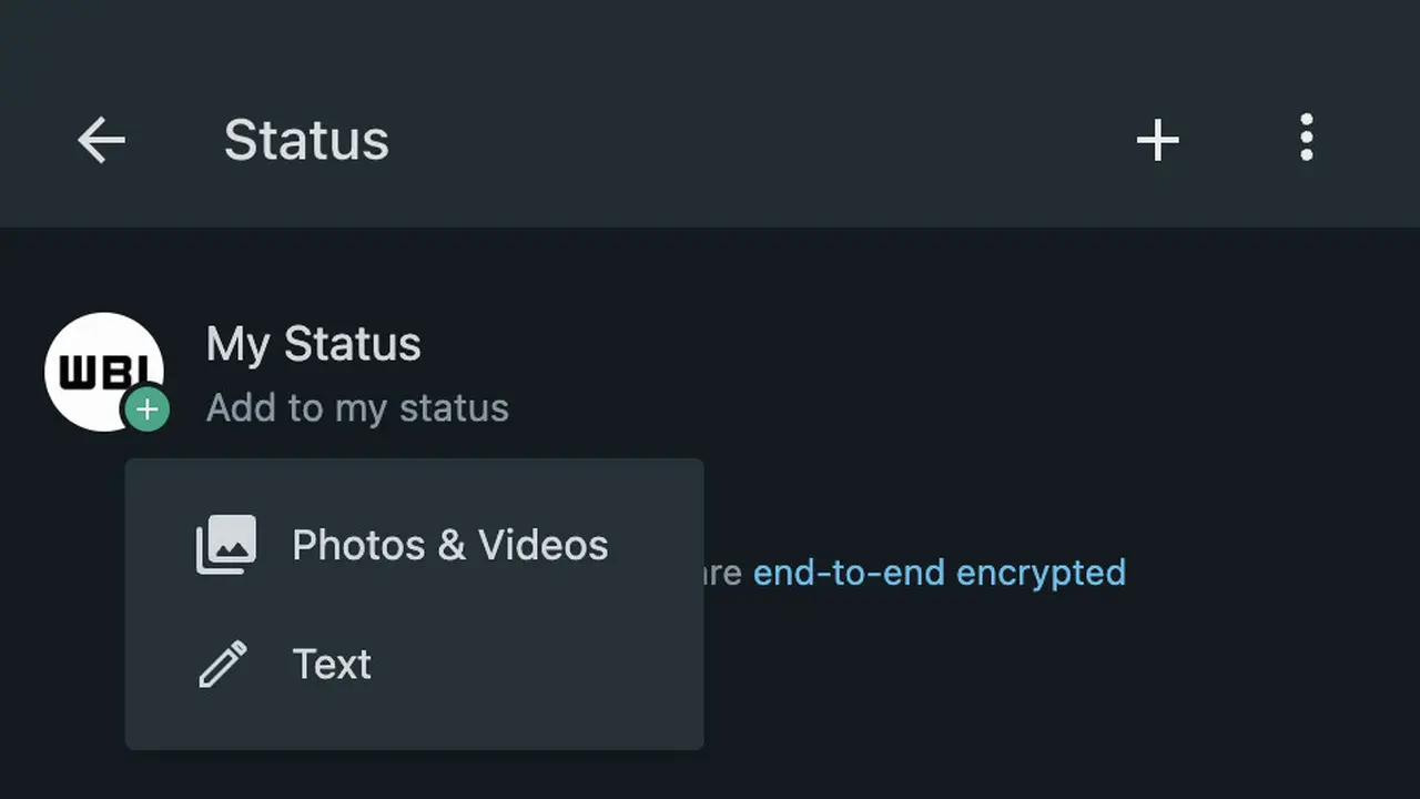 Status WhatsApp
