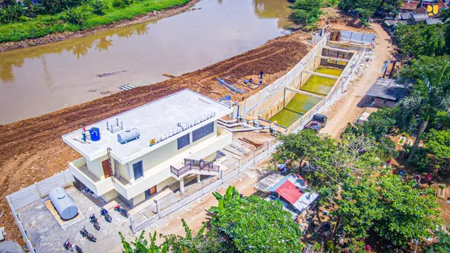 Pemerintah akan memperkenalkan program perbaikan kualitas air Sungai Citarum sebagai percontohan pengelolaan sumber daya air dalam World Water Forum ke-10. (Foto:Kementerian PUPR)