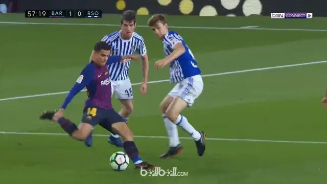 VIDEO: Coutinho Cetak Gol Mengejutkan untuk Barcelona