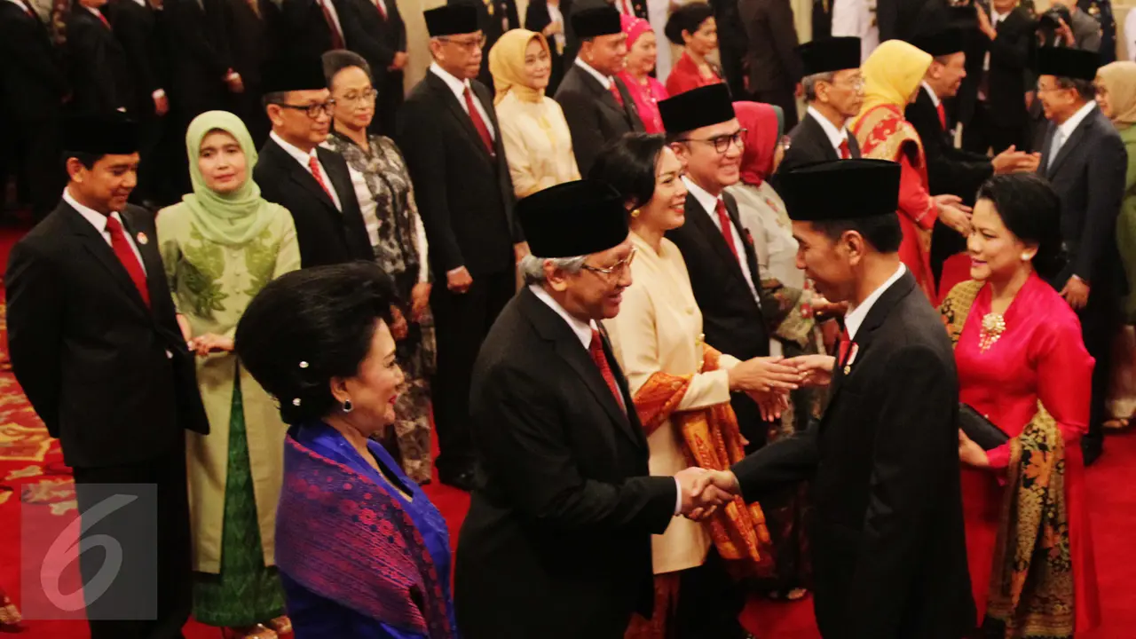 Jokowi lantik para dubes