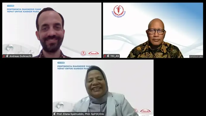 Webinar YKI mengenari kanker paru