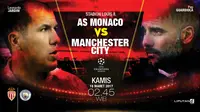 AS Monaco vs Manchester City (Liputan6.com/Abdillah)