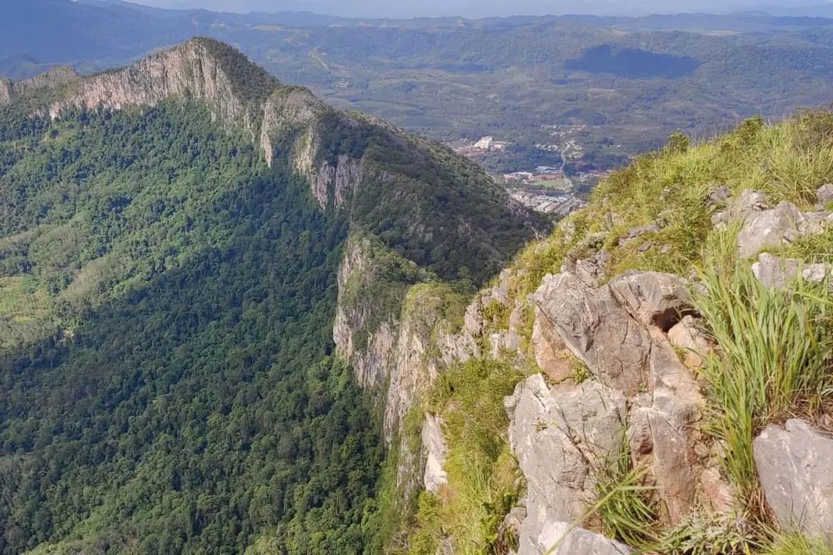 Gunung Pulai Baling di Malaysia.