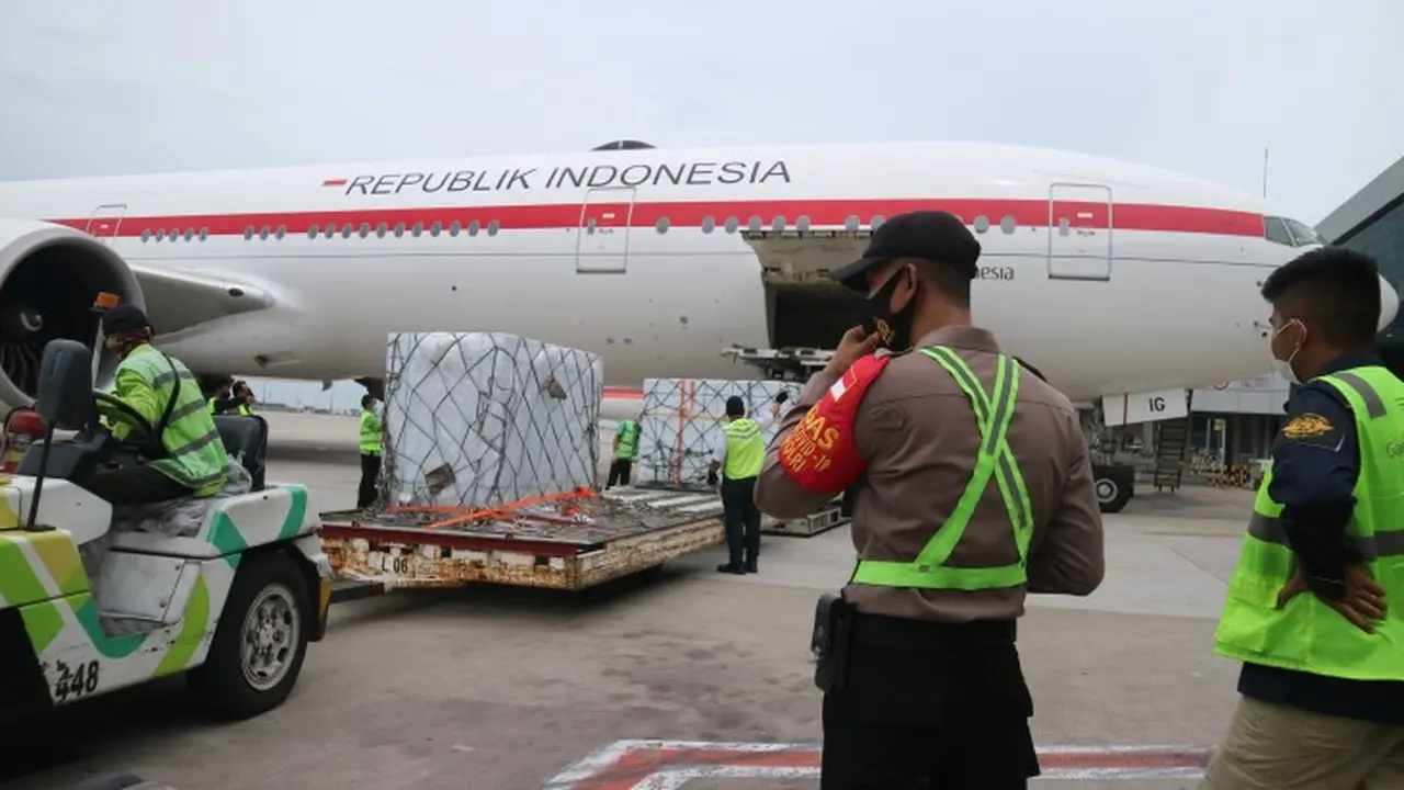 Indonesia Kedatangan Vaksin Sinovac