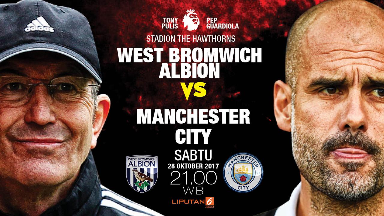 Prediksi West Bromwich vs Manchester City