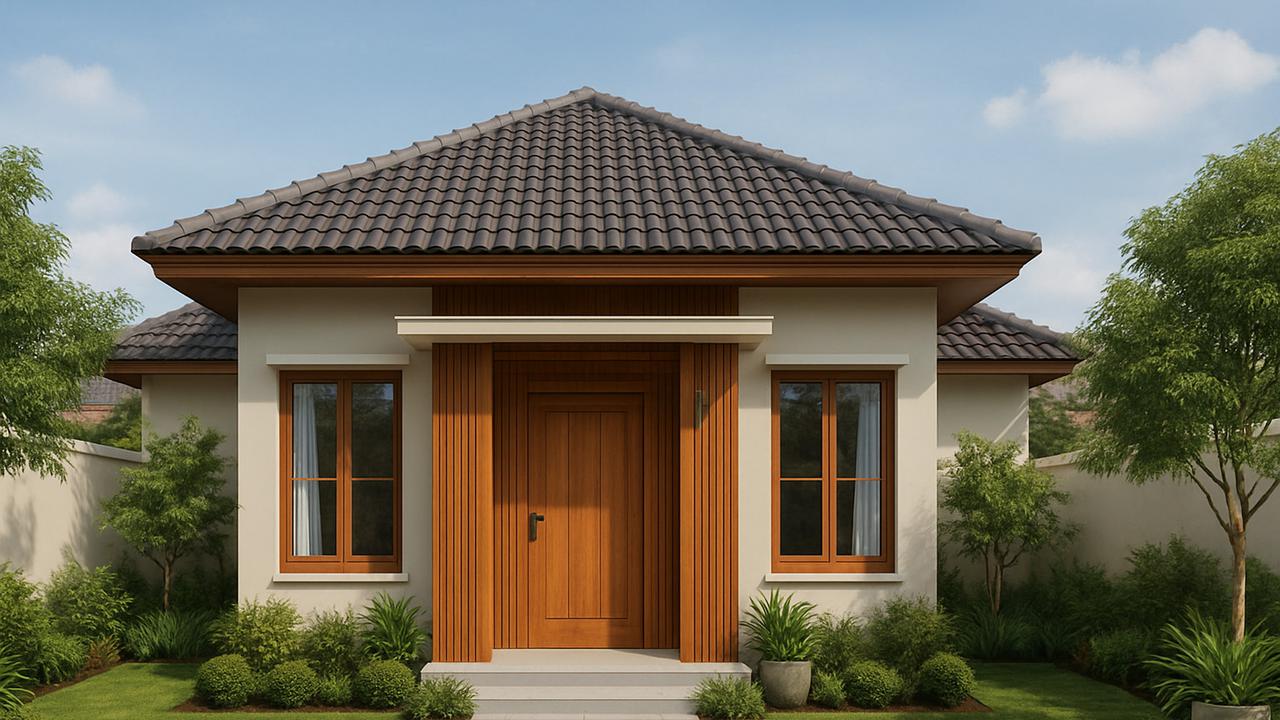16 Gambar Rumah Sederhana Tapi Rapi dan Lega, Cocok untuk Keluarga Modern
