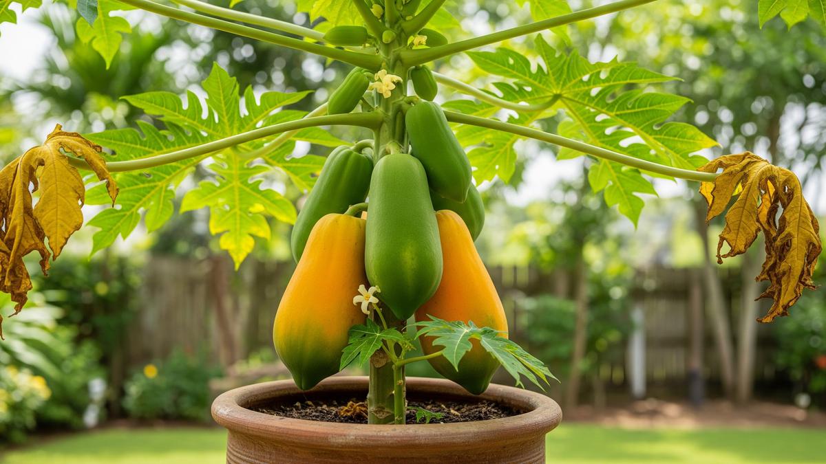 Cara Sukses Menanam Pepaya dari Biji Segar di Pot, Panduan Lengkap untuk Pemula