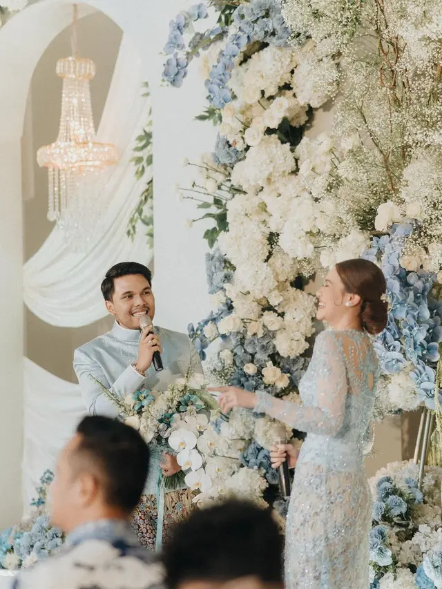 Thariq Halilintar dan Aaliyah Massaid. (Foto: Dok. Instagram @aaliyah.massaid)