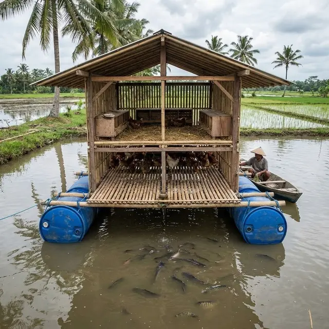 Desain Kandang Ayam Multifungsi untuk Ayam Pedaging dan Petelur