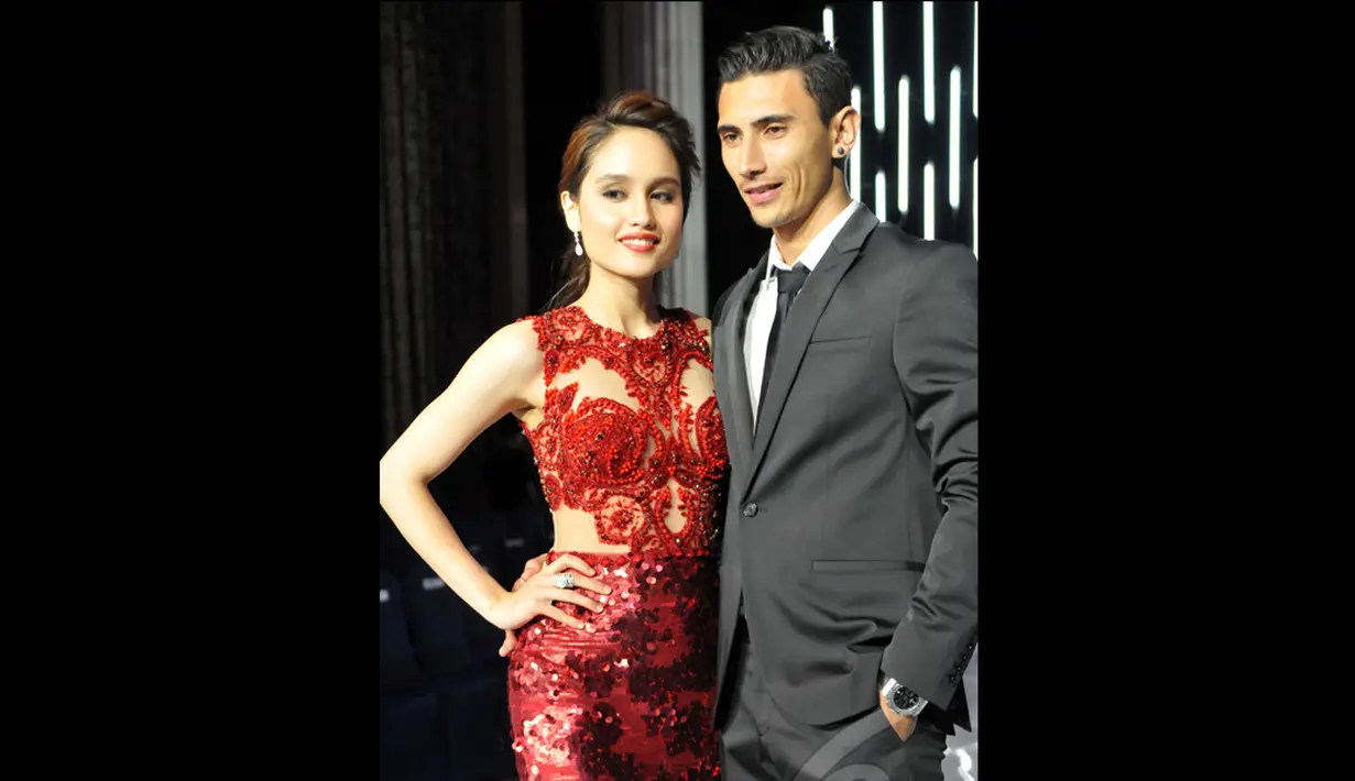 Cinta Laura  saat menghadiri I  Fashion Festival 2014 , Jakarta. Foto diambil pada Rabu (17/12/2014). (Liputan6.com/Panji Diksana)