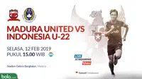 Timnas Indonesia U-22 Bermain Imbang Melawan Madura United