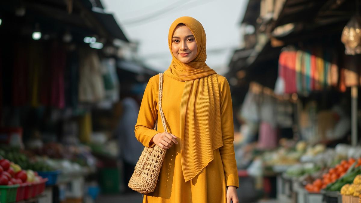 7 Warna Gamis yang Tidak Mudah Kusam Setelah Dicuci, Cocok untuk Pemakaian Jangka Panjang