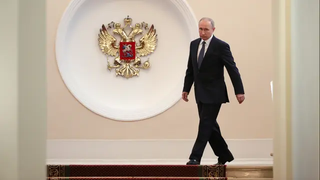Vladimir Putin Dilantik Jadi Presiden Rusia untuk Periode Keempat