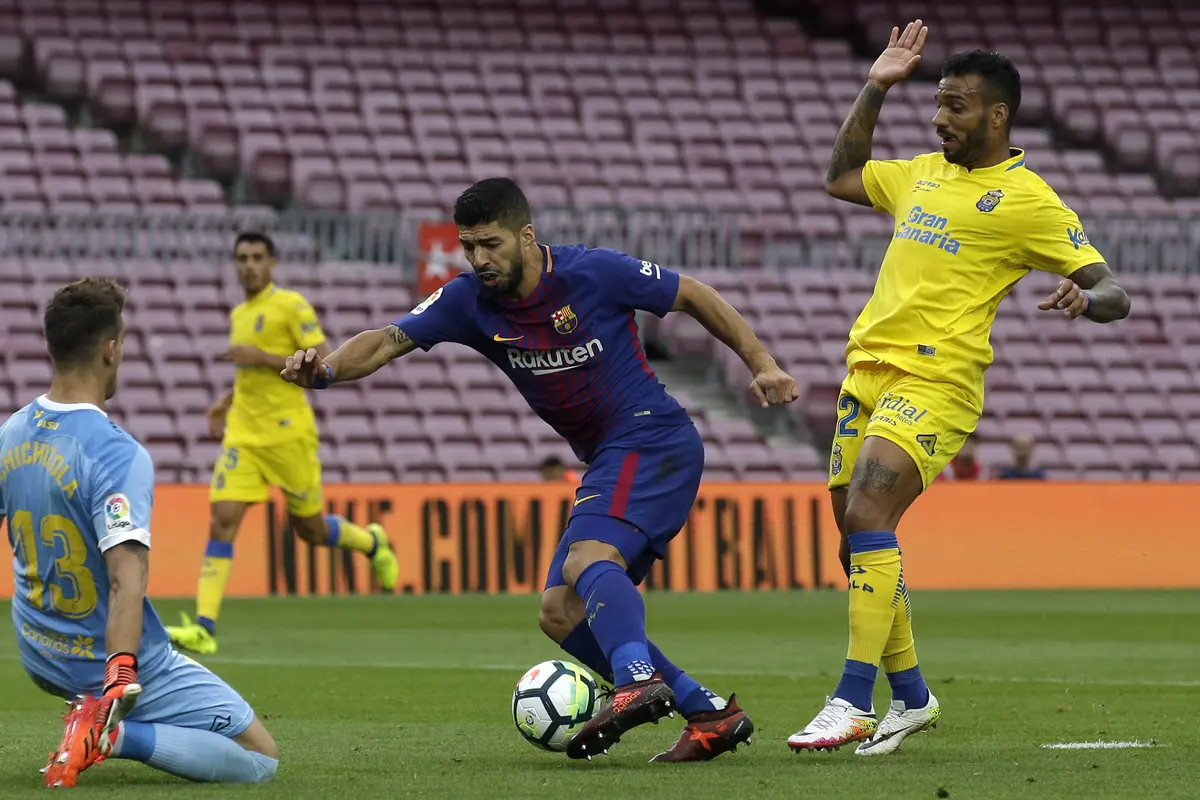 FOTO: Bermain Tanpa Penonton, Barcelona Tekuk Las Palmas