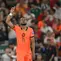 Penyerang Timnas Belanda, Cody Gakpo, ketika melawan Timnas Maroko dalam babak 32 besar Piala Dunia 2026. (Bola.com/Dok.CARL DE SOUZA / AFP).