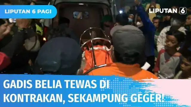 Seorang gadis belia berparas cantik ditemukan tewas mengenaskan di rumah kontrakan, di kawasan Sawah Besar, Jakarta Pusat. Korban diduga dibunuh karena terdapat luka lebam di wajah dan di leher.