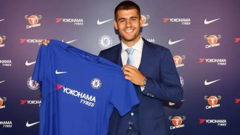 Alvaro Morata resmi jadi pemain Chelsea.