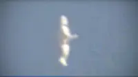 UFO dengan bentuk wujud manusia berwarna putih kembali hebohkan warga Los Angeles
