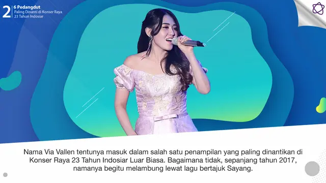 [Bintang] 6 Pedangdut Paling Dinanti di Konser Raya 23 Tahun Indosiar