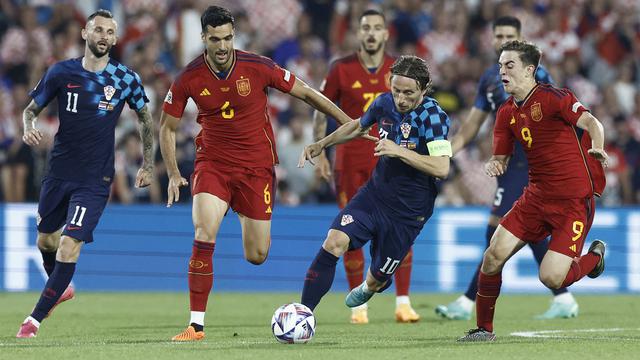 Timnas Kroasia Vs Timnas Spanyol