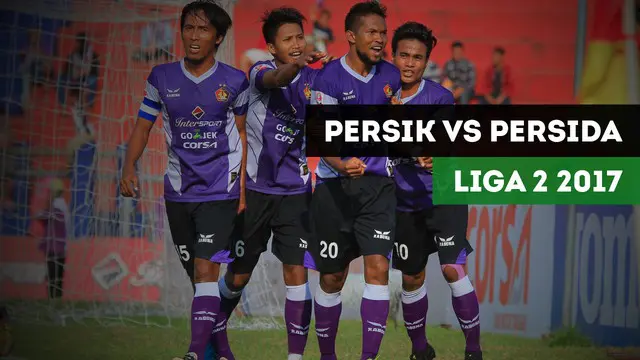 Berita video highlishts Liga 2 2017, Persik Kediri vs Persida Sidoarjo, Selasa (25/7/2017) di Stadion Brawijaya, Kediri. (Sumber : TvOne)