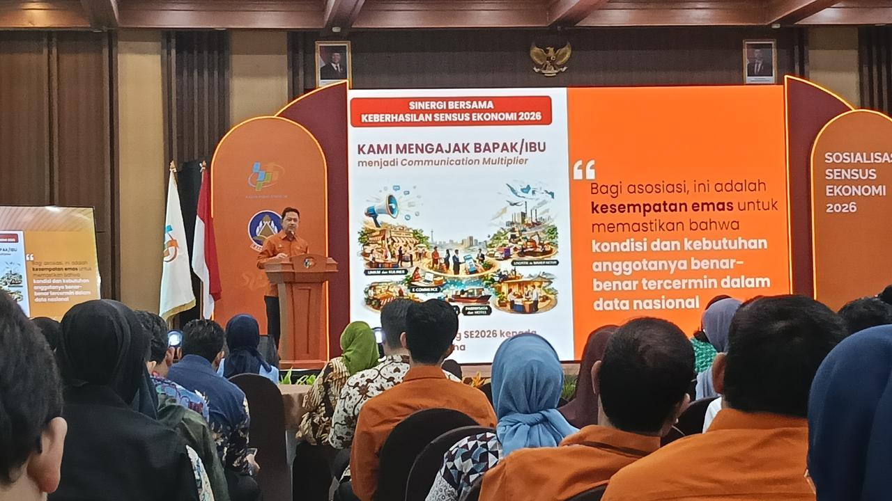 BPS Gelar Sensus Ekonomi 2026, Bermodal Rp 1,3 Triliun