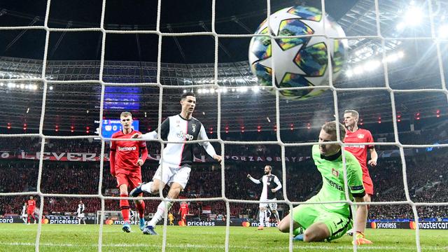 Gol Ronaldo dan Higuain Bawa Juventus Taklukkan Bayer Leverkusen