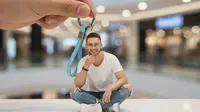Miniatur Gantungan Kunci Gemini AI (created by AI)