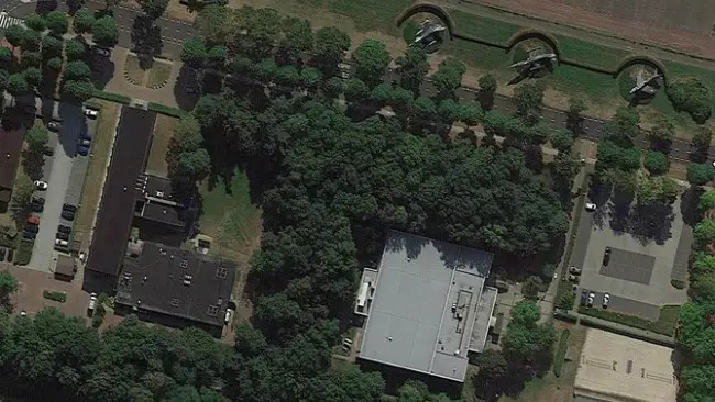 Pangkalan Udara Volkel, Belanda. (Sumber Google Earth)