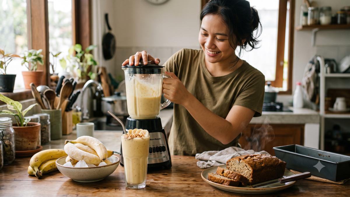 Cara Membekukan Pisang agar Tetap Enak untuk Smoothie dan Kue, Hasil Lembut dan Tahan Berbulan-bulan