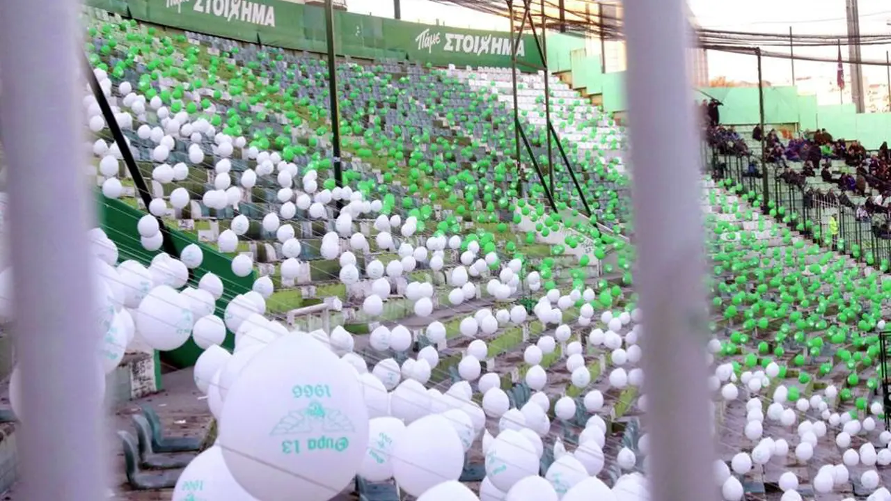 Panathinaikos punya cara yang unik dalam memprotes keputusan pemerintah Yunani
