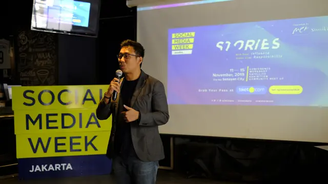 Gunakan Media Sosial dengan Lebih Bertanggung Jawab di  Social Media Week Jakarta 2019