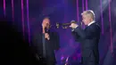 Sting dan Chris Botti tampil memesona dimalam Java Jazz Festival. (Andy Masela/Bintang.com)